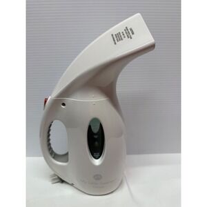 Joy Mangano My Little Steamer Deluxe White Handheld Garment Steamer Portable